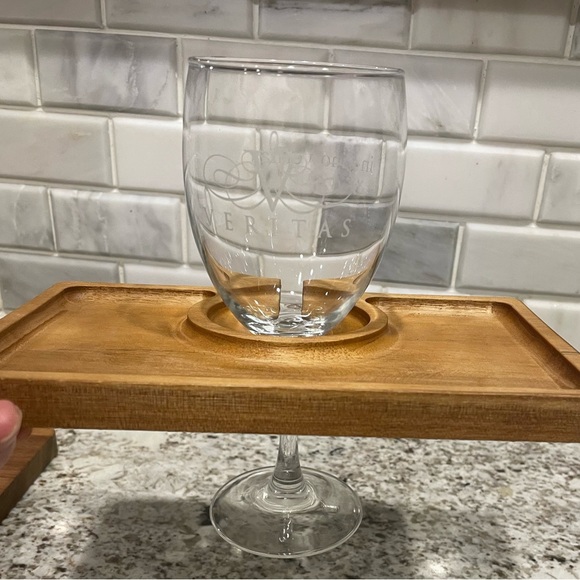 Like New 4 Acacia Wine Trays 🍷 - Picture 2 of 5